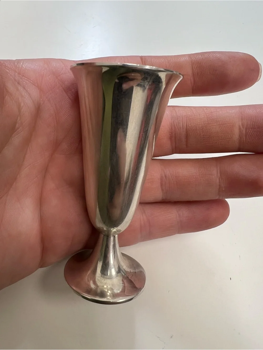 Tiffany & Co sterling silver cordial cup or small Kiddush cup